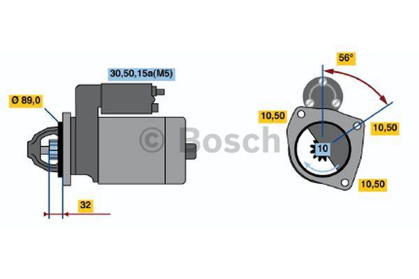 Купить Bosch 0 001 211 513 по низкой цене в Украине!