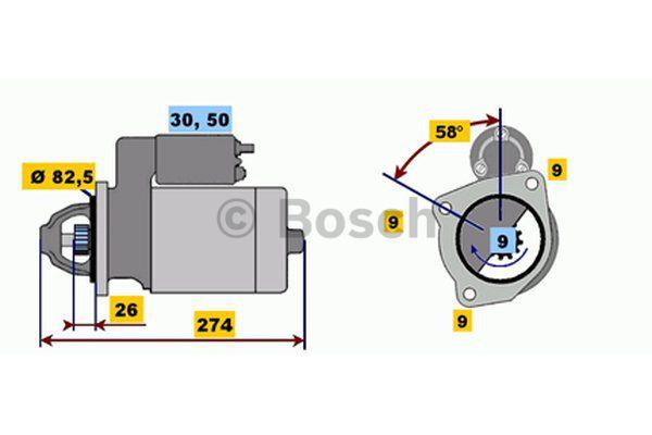 Купити Bosch 0 001 218 102 за низькою ціною в Україні!