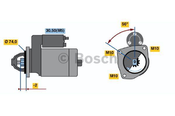Купить Bosch 0 001 223 001 по низкой цене в Украине!