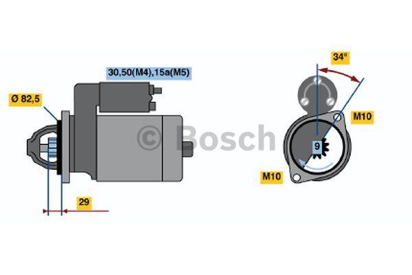 Купить Bosch 0 001 314 027 по низкой цене в Украине!