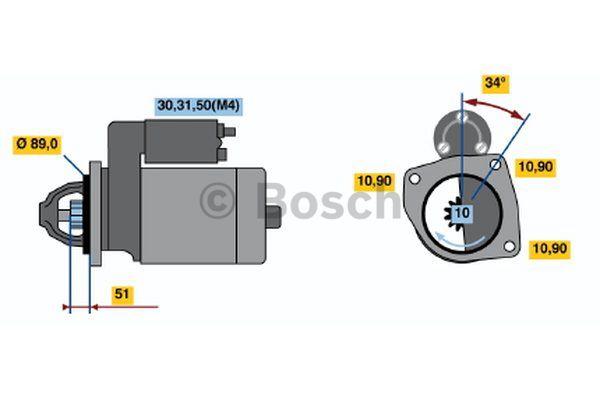 Купить Bosch 0 001 368 078 по низкой цене в Украине!