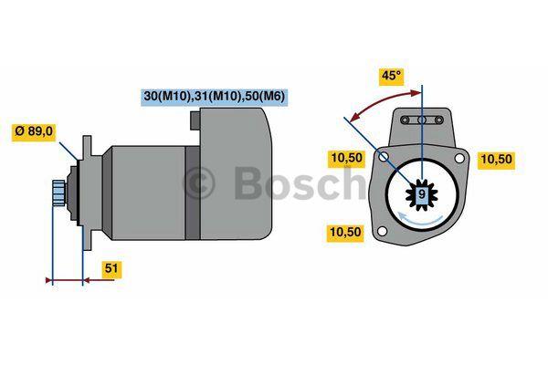 Купить Bosch 0 001 416 024 по низкой цене в Украине!