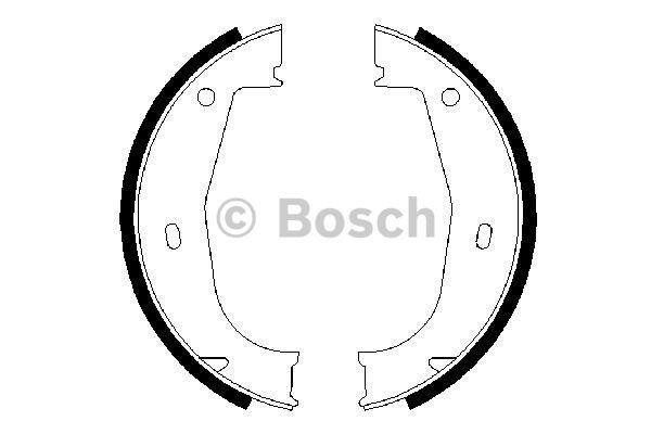 Bosch Колодки гальмівні стояночного гальма – ціна 813 UAH
