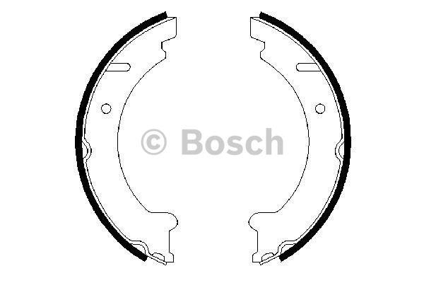 Bosch Колодки гальмівні стояночного гальма – ціна 830 UAH