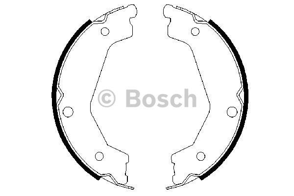 Bosch Колодки гальмівні стояночного гальма – ціна 1005 UAH