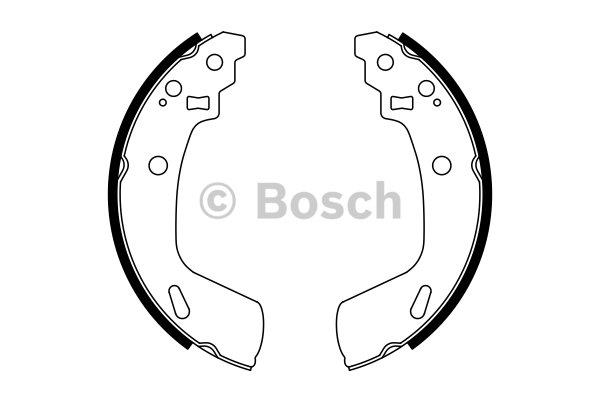 Bosch Колодки гальмівні барабанні, комплект – ціна 1071 UAH