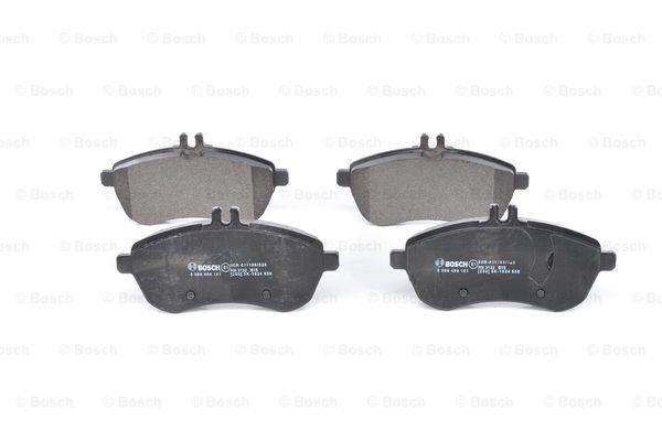 Тормозные колодки дисковые, комплект Bosch 0 986 494 161