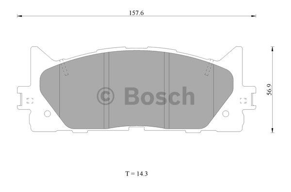 Bosch 0 986 AB1 420 Гальмівні колодки, комплект 0986AB1420: Купити в Україні - Добра ціна на EXIST.UA!
