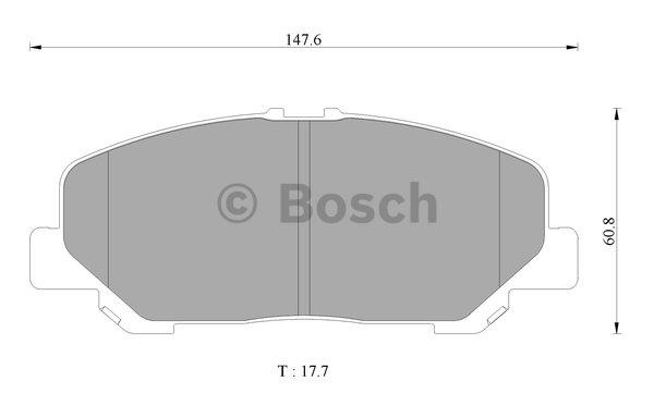 Bosch 0 986 AB1 479 Гальмівні колодки, комплект 0986AB1479: Купити в Україні - Добра ціна на EXIST.UA!