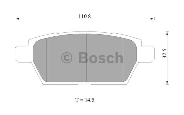 Bosch 0 986 AB2 274 Гальмівні колодки, комплект 0986AB2274: Купити в Україні - Добра ціна на EXIST.UA!