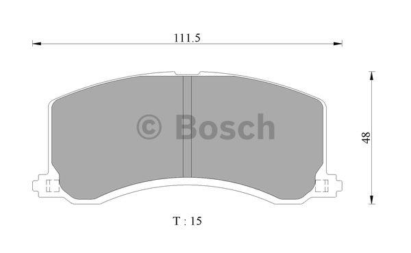 Bosch 0 986 AB2 318 Гальмівні колодки, комплект 0986AB2318: Купити в Україні - Добра ціна на EXIST.UA!