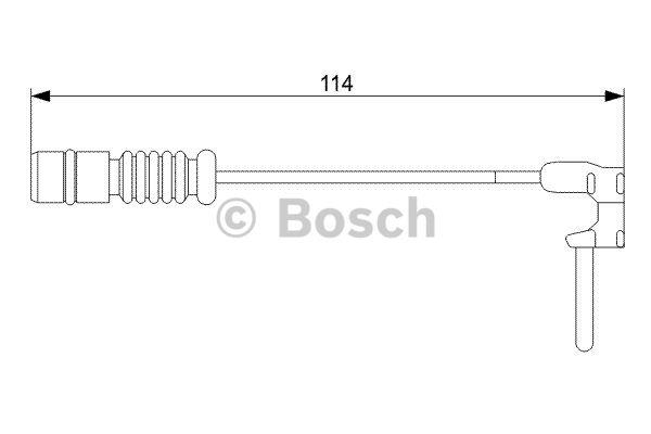 Датчик зносу гальмівних колодок Bosch 1 987 473 011
