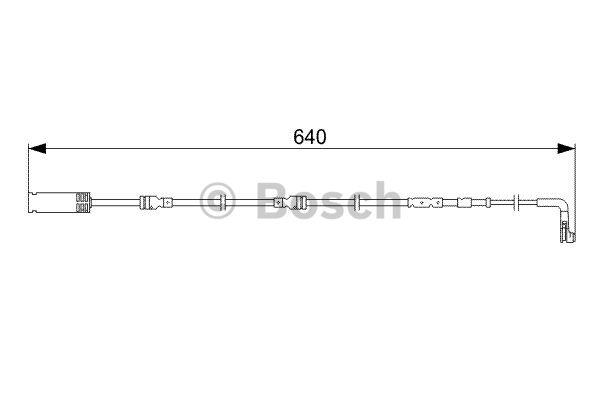 Bosch Датчик зносу гальмівних колодок – ціна 381 UAH