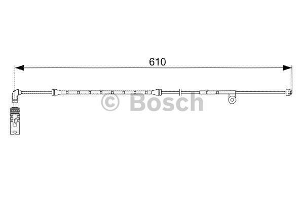 Датчик зносу гальмівних колодок Bosch 1 987 473 047