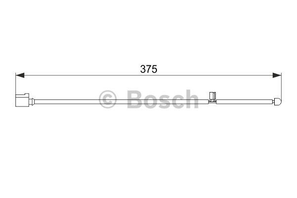 Датчик зносу гальмівних колодок Bosch 1 987 474 562