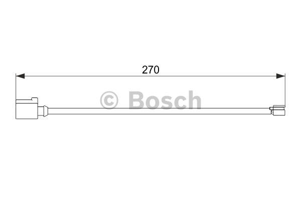 Датчик зносу гальмівних колодок Bosch 1 987 474 564