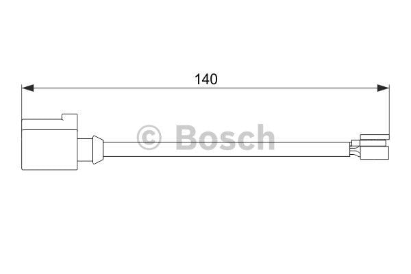 Датчик зносу гальмівних колодок Bosch 1 987 474 566