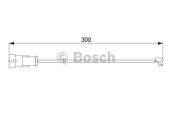 Датчик зносу гальмівних колодок Bosch 1 987 474 573