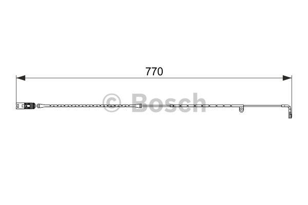 Датчик зносу гальмівних колодок Bosch 1 987 474 582