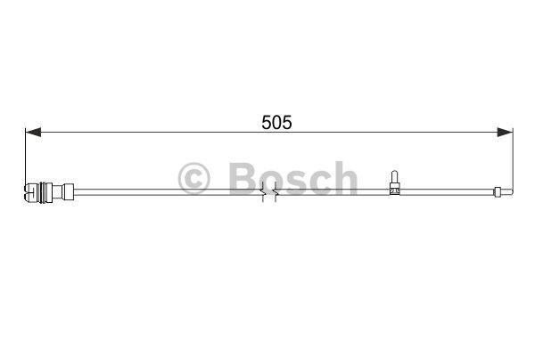 Датчик зносу гальмівних колодок Bosch 1 987 474 593