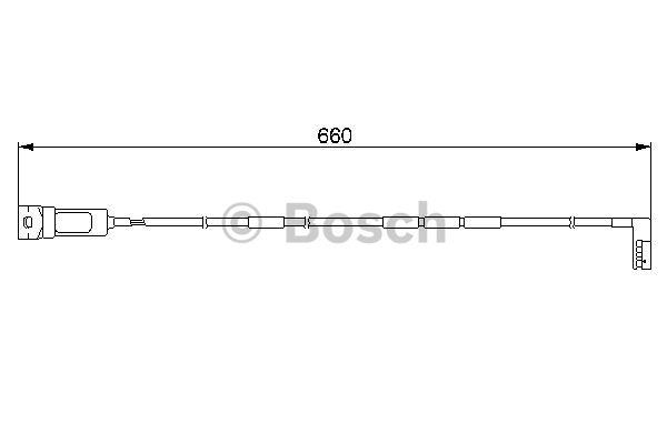 Датчик зносу гальмівних колодок Bosch 1 987 474 909