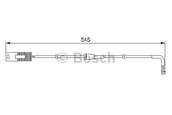 Bosch Датчик зносу гальмівних колодок – ціна 243 UAH