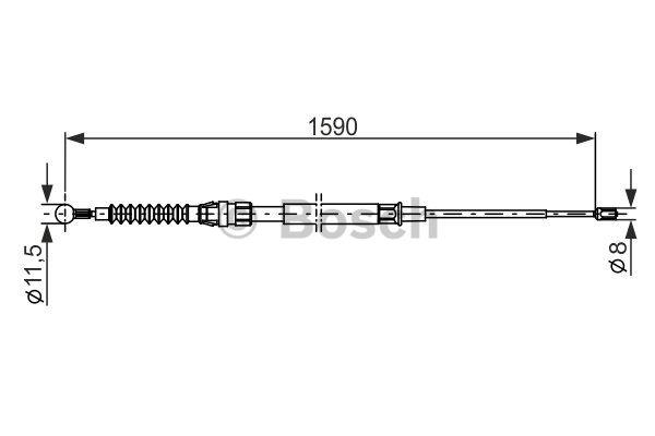 Купити Bosch 1 987 482 265 за низькою ціною в Україні!