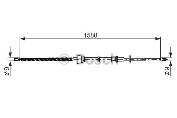 Купити Bosch 1 987 482 266 за низькою ціною в Україні!