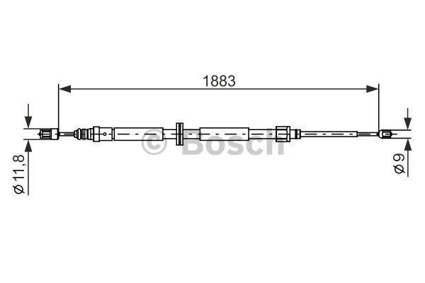 Купити Bosch 1 987 482 302 за низькою ціною в Україні!