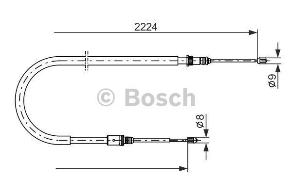 Купити Bosch 1 987 482 303 за низькою ціною в Україні!