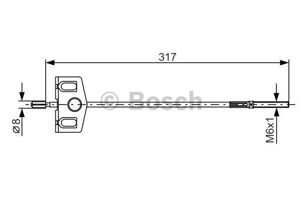 Купити Bosch 1 987 482 342 за низькою ціною в Україні!