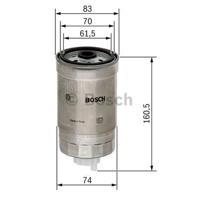 1457434174 Bosch Топливный фильтр