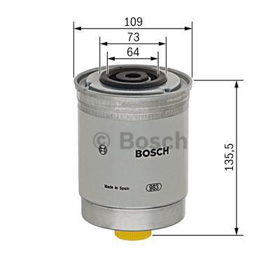 Bosch 1 457 434 186 Фільтр палива 1457434186: Купити в Україні - Добра ціна на EXIST.UA!