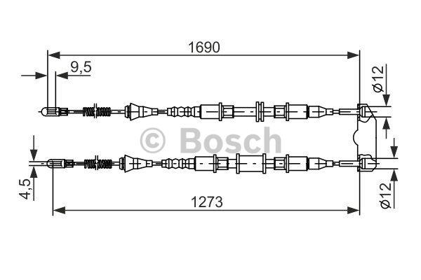 Купити Bosch 1 987 477 129 за низькою ціною в Україні!