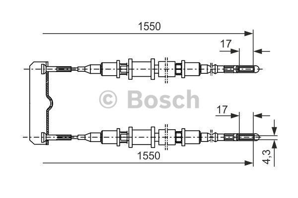 Купити Bosch 1 987 477 250 за низькою ціною в Україні!