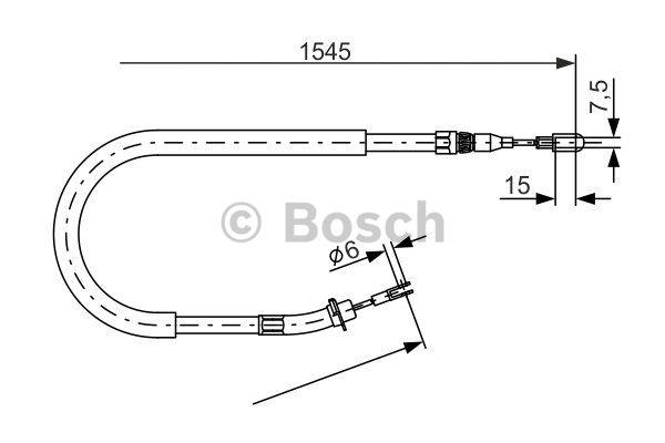 Купити Bosch 1 987 477 857 за низькою ціною в Україні!