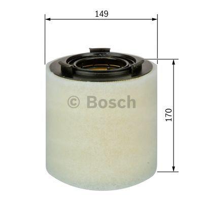 Bosch F 026 400 156 Повітряний фільтр F026400156: Приваблива ціна - Купити в Україні на EXIST.UA!