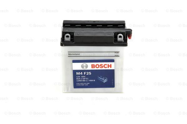 Акумулятор Bosch 12В 9Ач 85А(EN) L+ Bosch 0 092 M4F 250