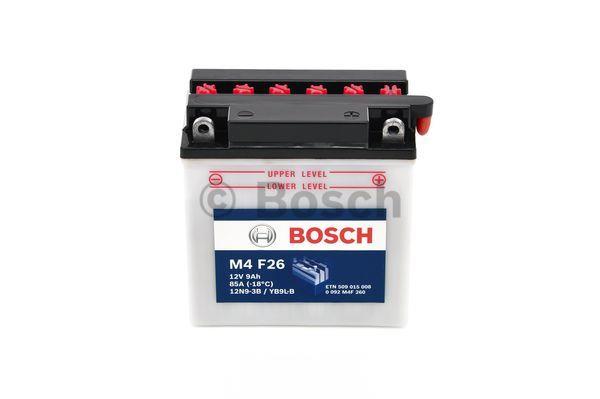 Акумулятор Bosch 12В 9Ач 85А(EN) R+ Bosch 0 092 M4F 260