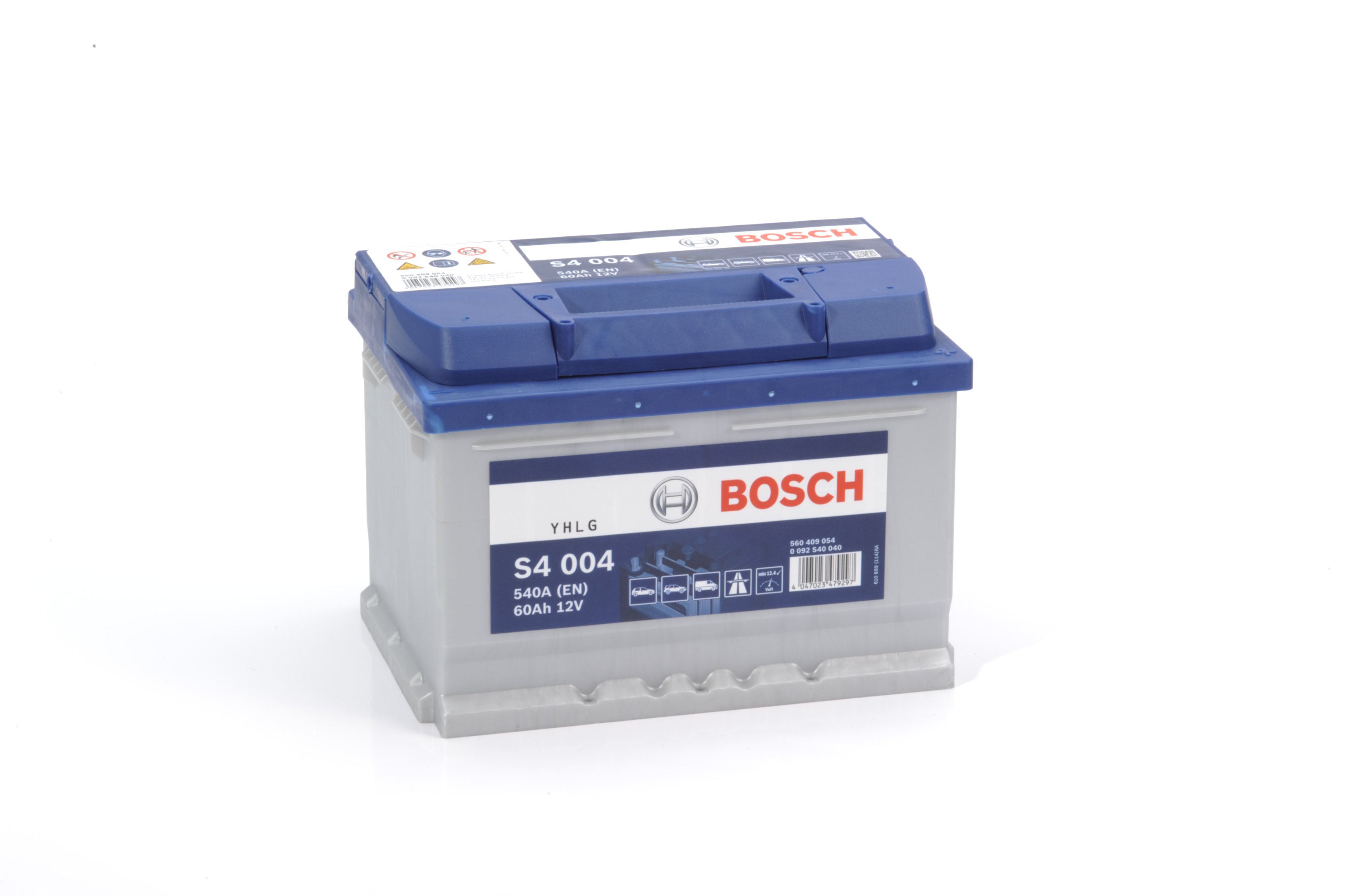Батарея аккумуляторная Bosch 12В 60Ач 540А(EN) R+ Bosch 0092S40040 - фото 3