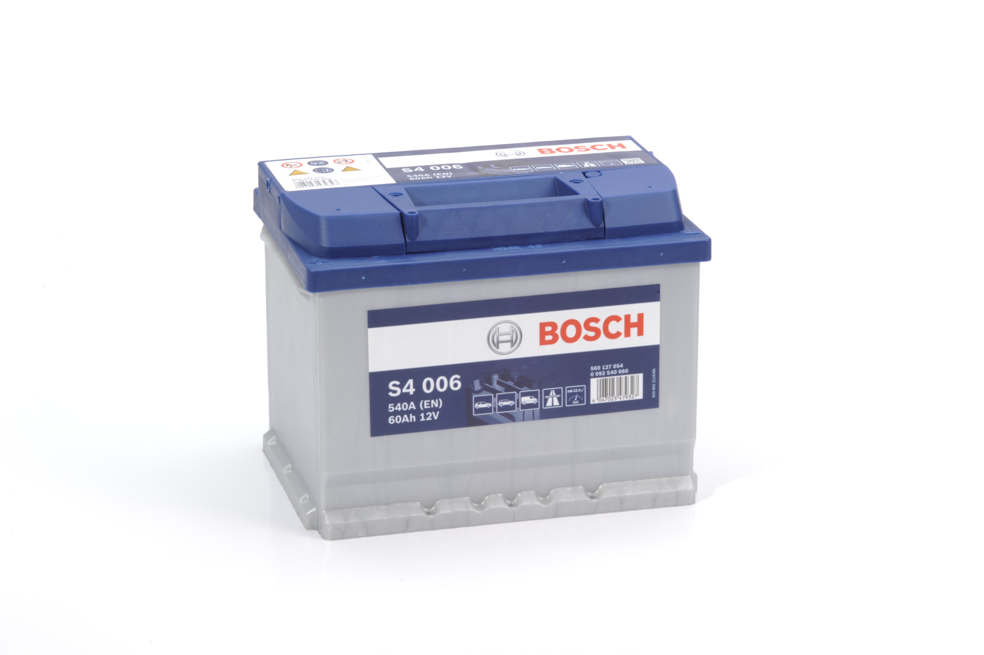 Батарея аккумуляторная Bosch 12В 60Ач 540А(EN) L+ Bosch 0092S40060 - фото 3