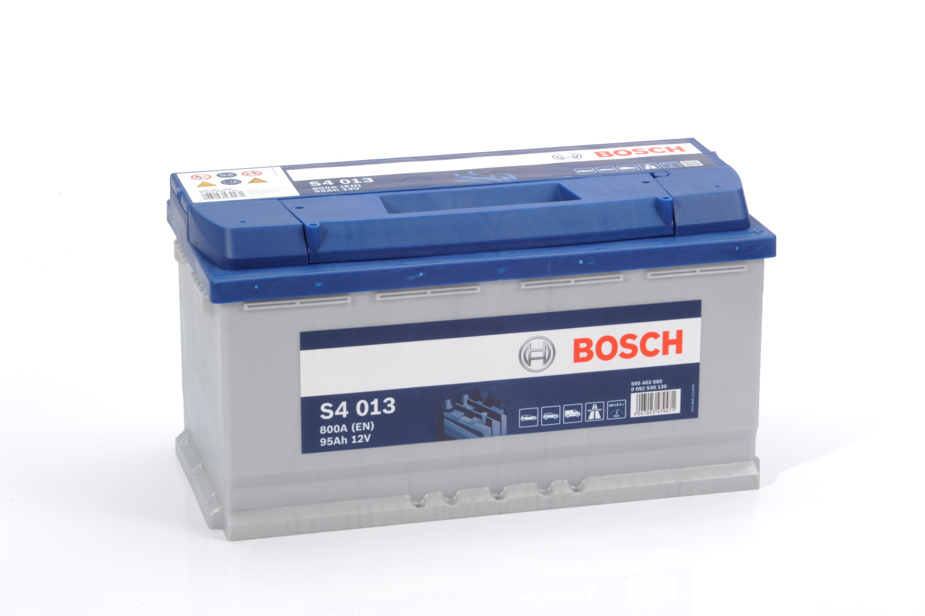 Батарея аккумуляторная Bosch 12В 95Ач 800A(EN) R+ Bosch 0092S40130 - фото 2
