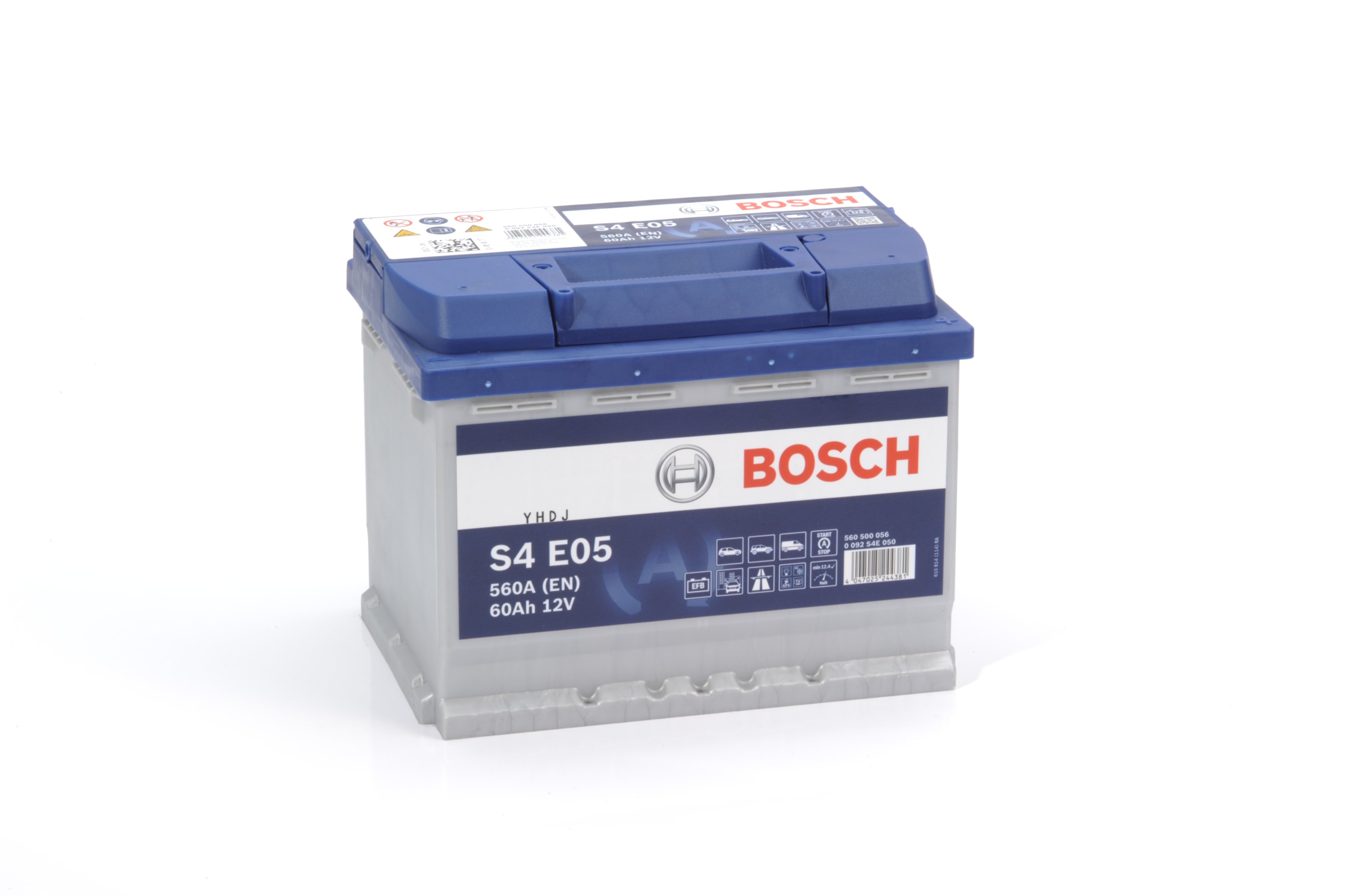 Акумулятор Bosch 12В 60Ач 560А(EN) R+ Bosch 0 092 S4E 050