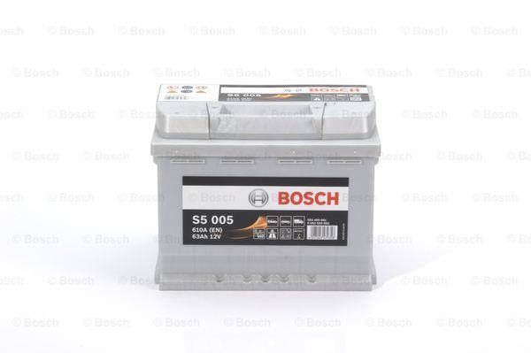 Батарея аккумуляторная Bosch 12В 63Ач 610А(EN) R+ Bosch 0092S50050 - фото 4