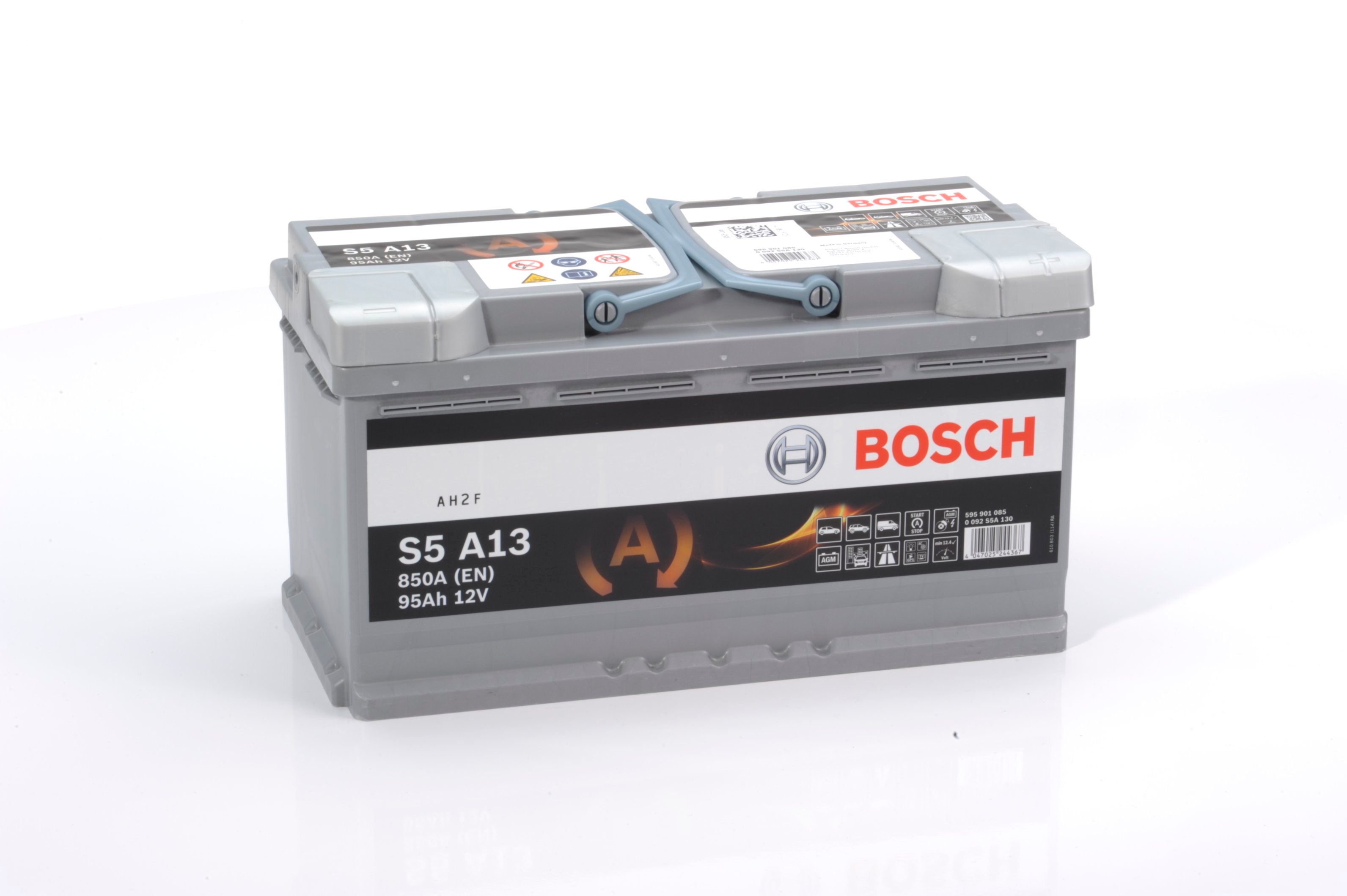 Батарея аккумуляторная Bosch 12В 95Ач 850A(EN) R+ Start&Stop Bosch 0092S5A130 - фото 11