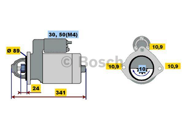 Купить Bosch 0 001 367 051 по низкой цене в Украине!