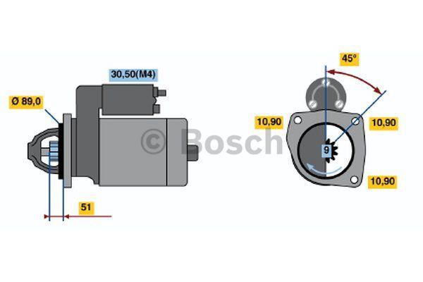 Купить Bosch 0 001 368 002 по низкой цене в Украине!