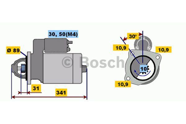 Купить Bosch 0 001 368 016 по низкой цене в Украине!