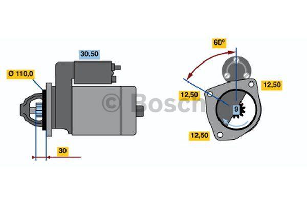 Купить Bosch 0 001 368 019 по низкой цене в Украине!