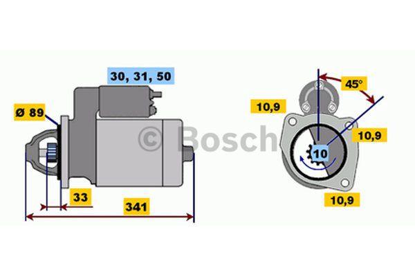 Купить Bosch 0 001 368 026 по низкой цене в Украине!